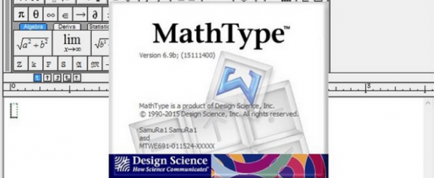 Mathtype 6.9 – Éditeur d’équations développé