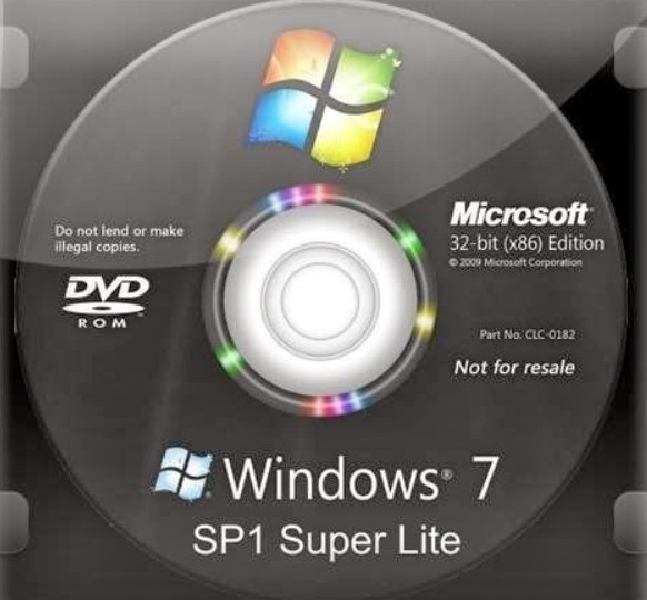 Windows 7 SP1 (32bit) SUPER LITE W86 2014