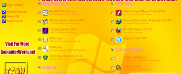 Gold Software Installer 2016