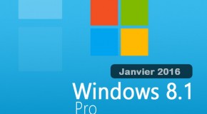 Windows 8.1 Pro x64 – Janvier 2016