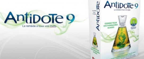 Antidote 9 v2 pour Windows 32 et 64