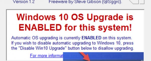GRC Never10 1.2 Elimine la MAJ vers Windows 10