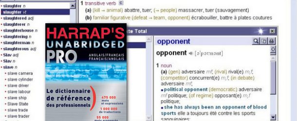 Harrap’s Unabridged Pro Français – Anglais