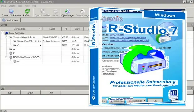 R-tools R-Studio Network Edition 7.8 build 161189