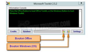 Microsoft toolkit 2.6 Bêta 5