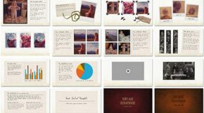 Powerpoint Template – Vintage Scrapbook