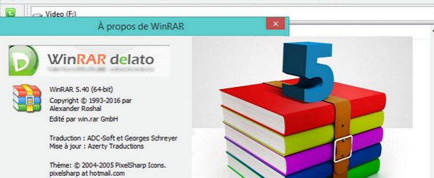 WinRAR 5.40 Et Version Portable (x32/x64)