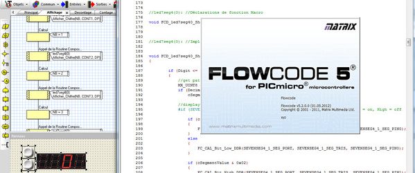 Flowcode V5 pour PIC