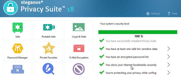 Steganos Privacy Suite v18.0.0.12007