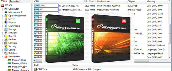 AIDA64 Extreme et Engineer V5.75.3981 Portable