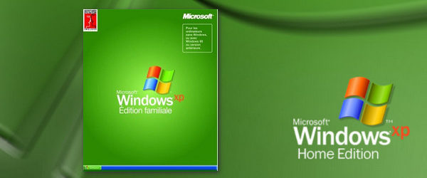 Microsoft Windows XP Familiale SP3 OEM FR