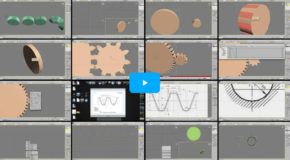 Tuto engrenage mécanique 3ds max