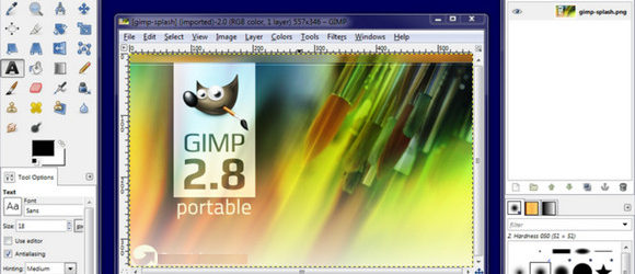 GIMP 2.8.18 Portable + Installable