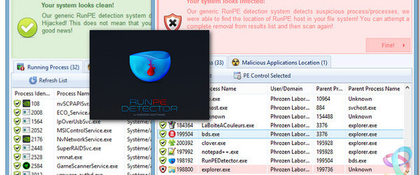 RunPE Detector 1.0.5640 build 65324