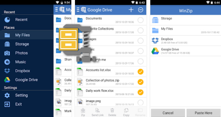 WinZip – Zip UnZip Tool v3.7.4 Premium