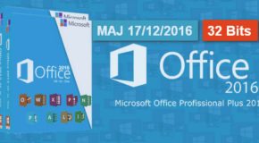 Office 2016 Pro Plus VL X32 MAJ 17/12/2016