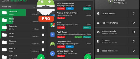 SD Maid Pro 5.5.4 – Nettoyage Android