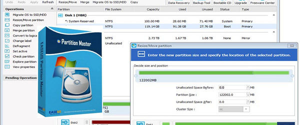 EASEUS Partition Master v11.10 toutes les éditions