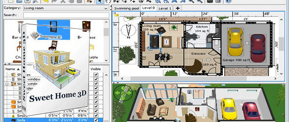 Sweet Home 3D 7.1 + Portable