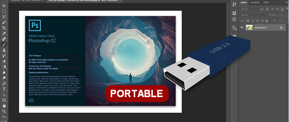 Adobe Photoshop CC 2017.0.1 Portable