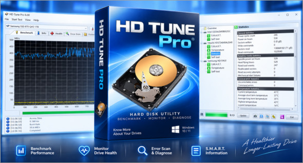 HD Tune Pro v6.10 + Portable
