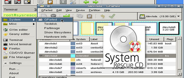 SystemRescueCd 10.01 (x64/x86)