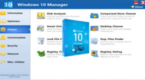 Yamicsoft Windows 10 Manager 2.0.8 + Portable