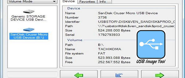 USB Image Tool 1.74 Portable
