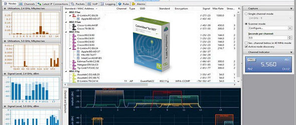 TamoSoft CommView for WiFi 7.0
