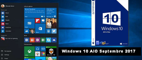 Windows 10 AIO 1703 X64 – Septembre 2017