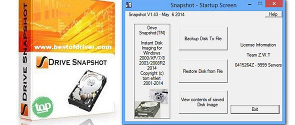 Drive SnapShot 1.45.0.17680