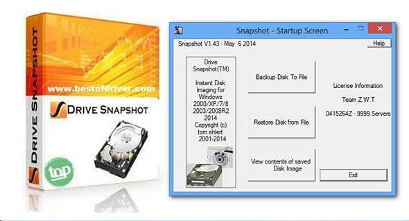 Drive SnapShot 1.45.0.17680