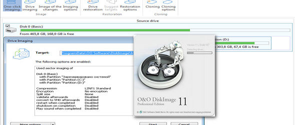 O&O DiskImage Professional Edition 11.2 Build 167