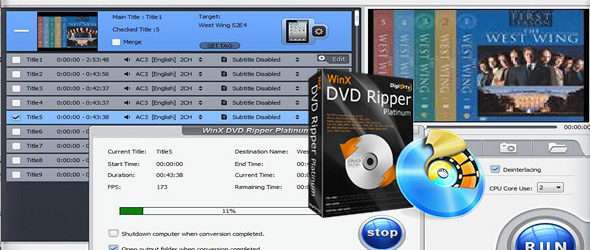 WinX DVD Ripper Platinum 8.6.0.207 Build 17.10