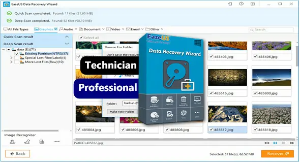 EaseUS Data Recovery Technician Professional 11.9