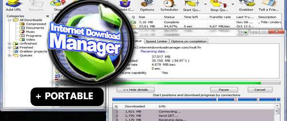 Internet Download Manager 6.30 Build 1 + Portable