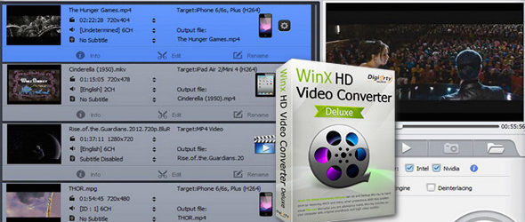 WinX HD Video Converter Deluxe 5.11.0.294