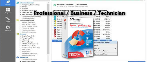 CCleaner Pro – Business – Technician 5.39.6399