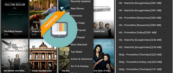 Terrarium TV v1.9.0 Premium – Films – Séries HD