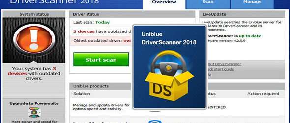 Uniblue DriverScanner 2018 4.2.0.0