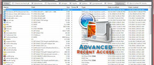 Advanced Recent Access 5.0 Build 013