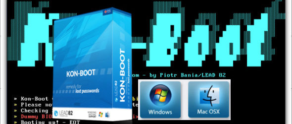 Kon-Boot 2.7 Windowe et macOS