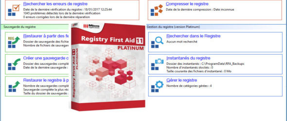 Registry First Aid Platinum 11.1.0.2495