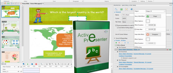 ActivePresenter Pro v9.1.3 Préactivé + Portable