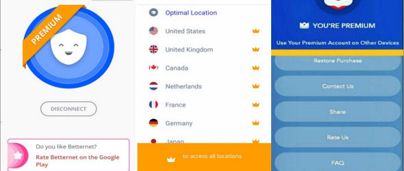 Betternet VPN et Private Browser v4.0.6 Premium