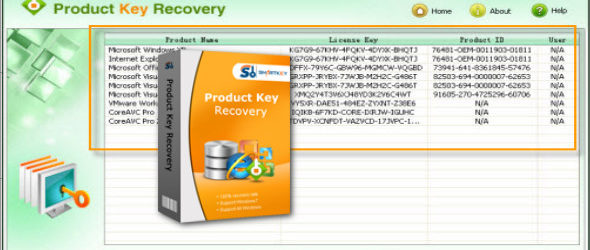 SmartKey Product Key Recovery 6.1.0.0