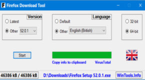 Firefox Download Tool 1.3.1.16
