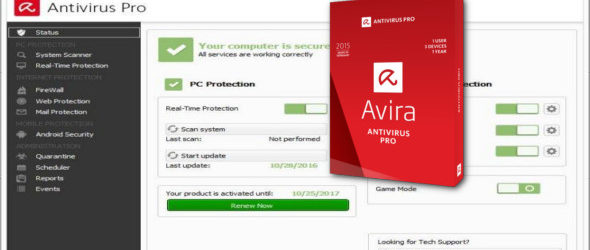 Avira Antivirus Pro 15.0.36.211