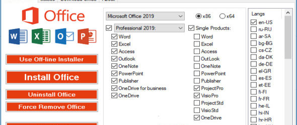 Office 2013-2021 C2R Install v7.7.3 free instal