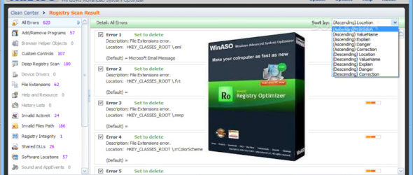 WinASO Registry Optimizer 5.5.0.0 + Portable